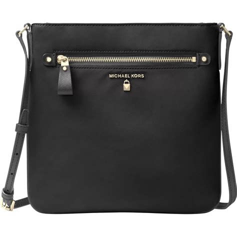 michael kors kelsey large nylon bag|Michael Kors thick strap bag.